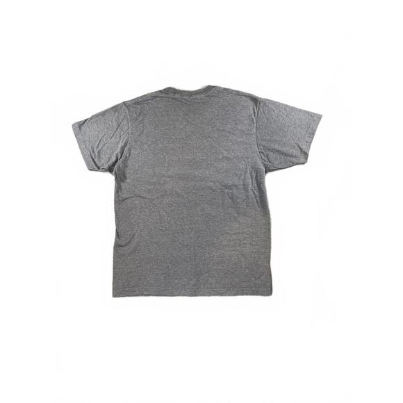 Men's Pac-Man Winking Graphic T-Shirt by Gildan Heather Grey - Size Large - Picture 4 of 5